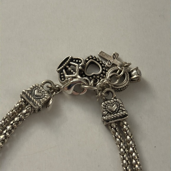 Premier Designs Bracelet Cross Crown Heart B49 - Picture 2 of 2